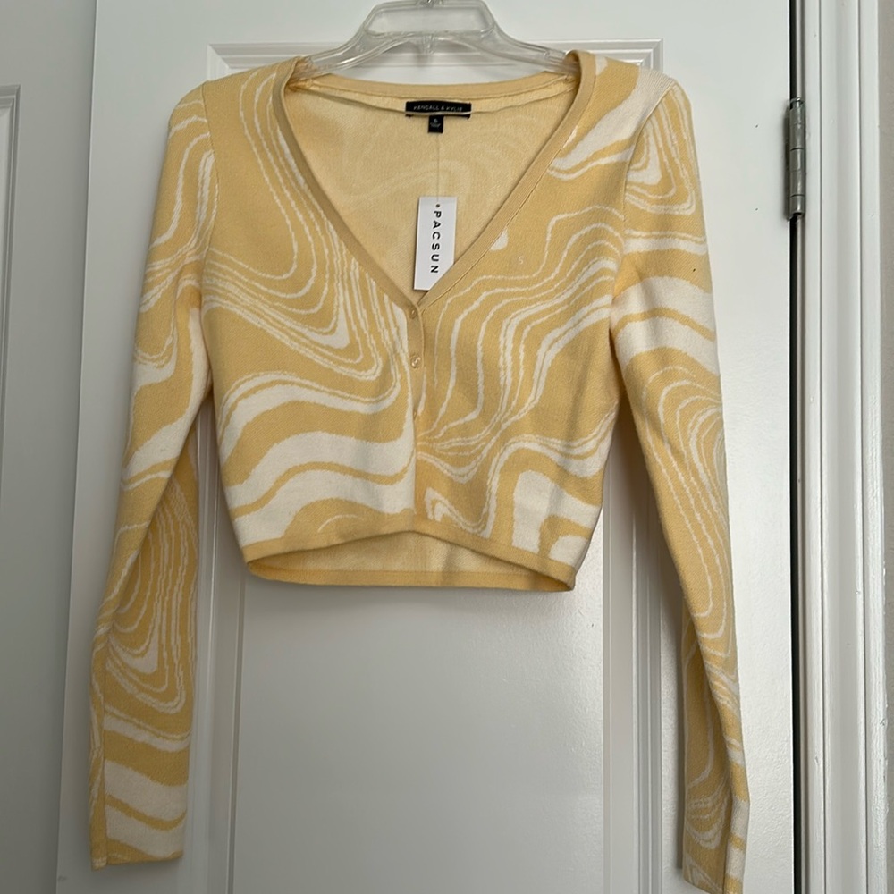 Kendall and Kylie cropped sweater from PacSun